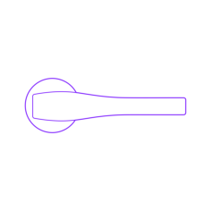 Buildings Door Handles Marilyn Door Handle Line Tracing Svg Vector, Free Vectors File